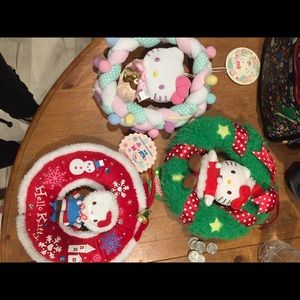 NWT Hello kitty  Xmas stockings and Reece’s